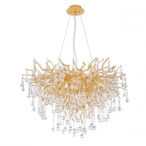 Подвесная люстра Dzhonet LH3065/10P-GD-CL