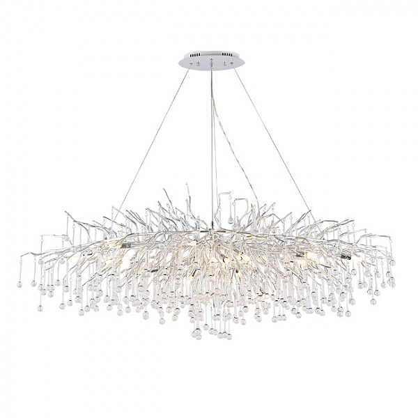 Подвесная люстра Dzhonet LH3065/13PO-SL-CL