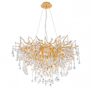 Подвесная люстра Dzhonet LH3065/8P-GD-CL