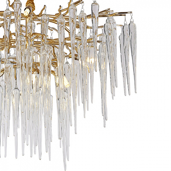 Подвесная люстра Emelin LH3066/10P-GD-CL