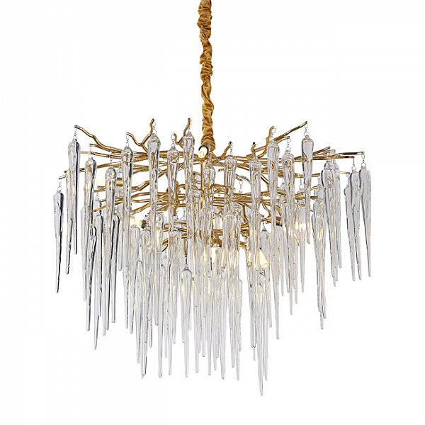 Подвесная люстра Emelin LH3066/10P-GD-CL