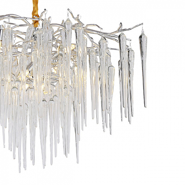 Подвесная люстра Emelin LH3066/10P-SL-CL