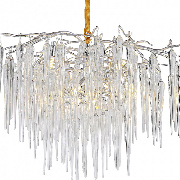 Подвесная люстра Emelin LH3066/10P-SL-CL