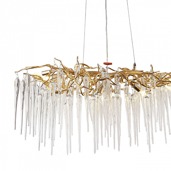 Подвесная люстра Emelin LH3066/12PR-GD-CL