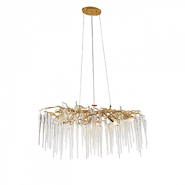 Подвесная люстра Emelin LH3066/12PR-GD-CL