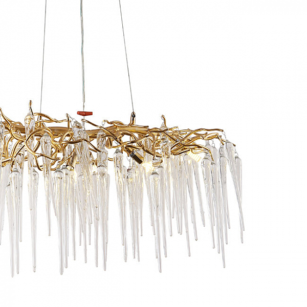 Подвесная люстра Emelin LH3066/12PR-GD-CL