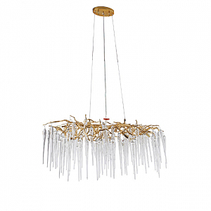 Подвесная люстра Emelin LH3066/12PR-GD-CL