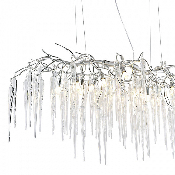 Подвесная люстра Emelin LH3066/12PR-SL-CL