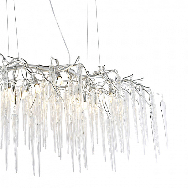 Подвесная люстра Emelin LH3066/12PR-SL-CL