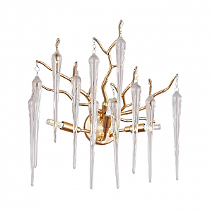 Настенное бра Emelin LH3066/3W-GD-CL