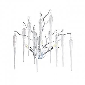 Настенное бра Emelin LH3066/3W-SL-CL