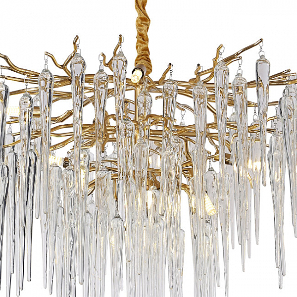 Подвесная люстра Emelin LH3066/6P-GD-CL