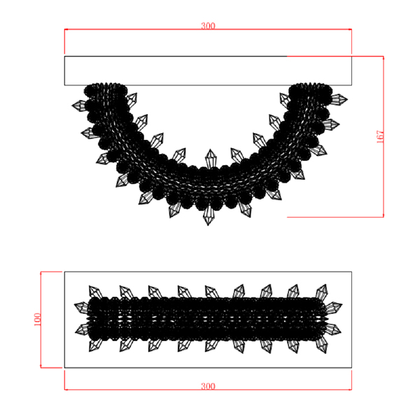 Настенное бра MD-012 MD-0120B-wall chrome