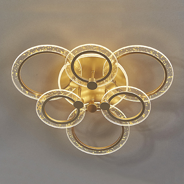 Потолочная люстра Enigma 10225/6LED Gold