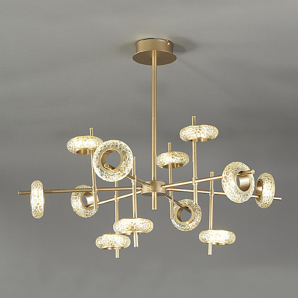 Люстра на штанге Gravity 10252/12LED Gold
