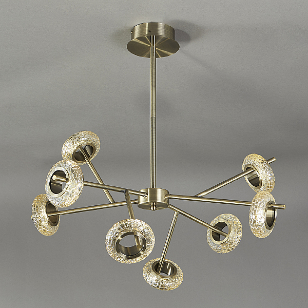 Потолочная люстра Gravity 10252/8LED Brass