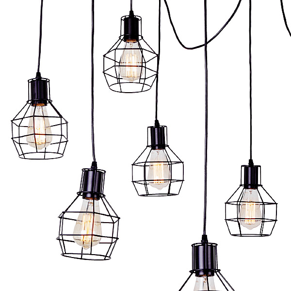 Подвесная люстра Boston 1129/8S (Black)