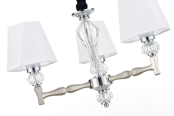 Подвесная люстра Arcadia 672/3S Nickel