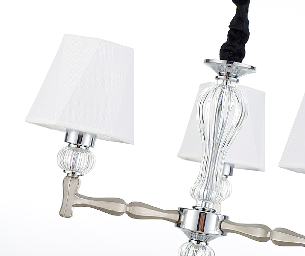 Подвесная люстра Arcadia 672/3S Nickel