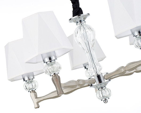 Подвесная люстра Arcadia 672/5S Nickel