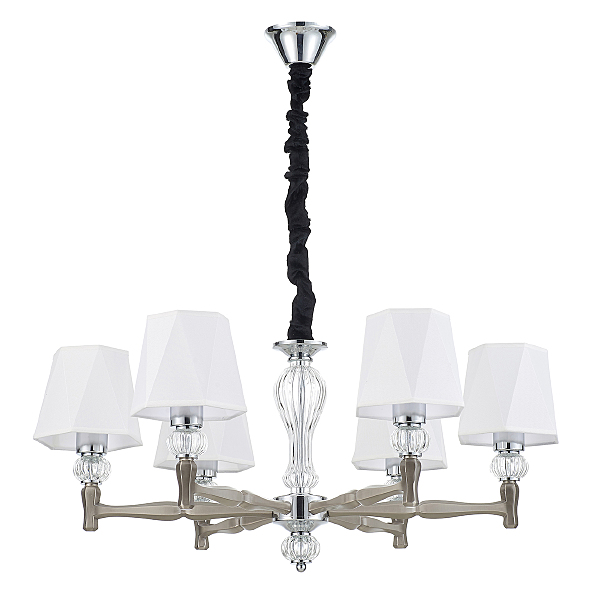 Подвесная люстра Arcadia 672/6S Nickel