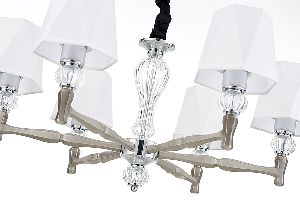 Подвесная люстра Arcadia 672/6S Nickel