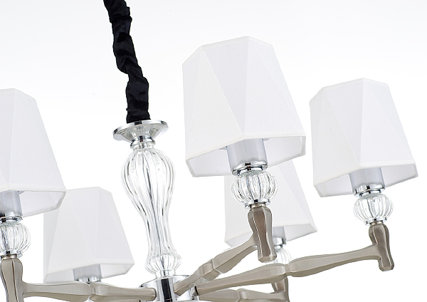 Подвесная люстра Arcadia 672/6S Nickel