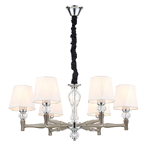 Подвесная люстра Arcadia 672/6S Nickel