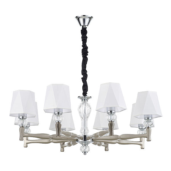 Подвесная люстра Arcadia 672/8S Nickel