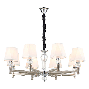Подвесная люстра Arcadia 672/8S Nickel