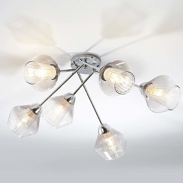 Потолочная люстра Campanula 674/6PL Chrome