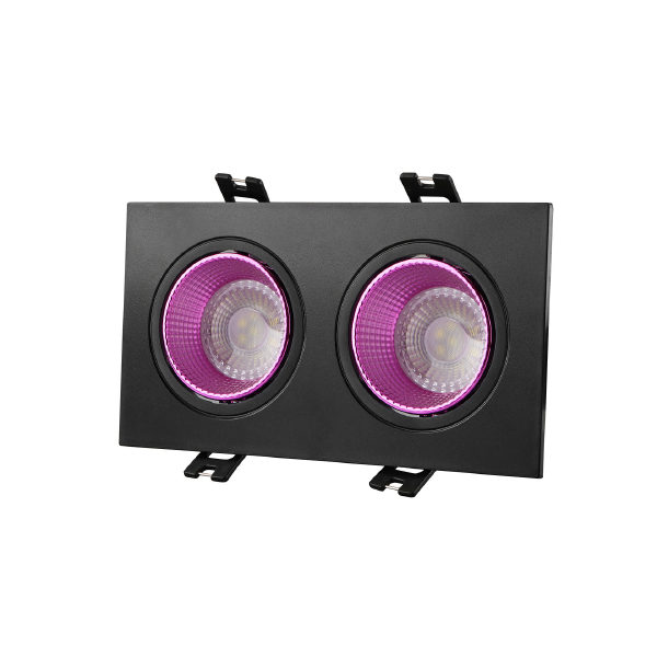 Встраиваемый светильник Dk3020Bpi DK3072-BK+PI