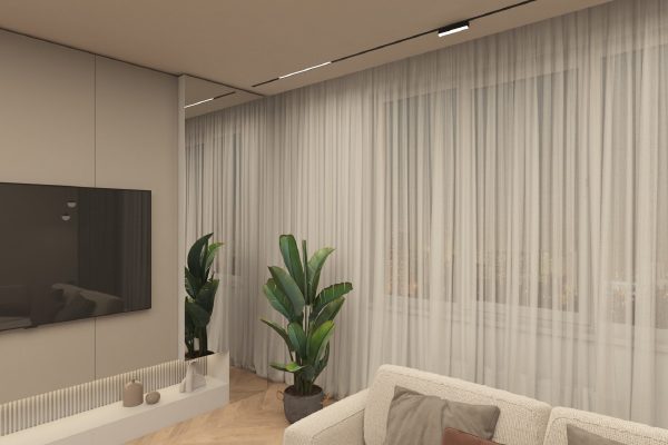 Трековый светильник Smart Linear DK8009-BK