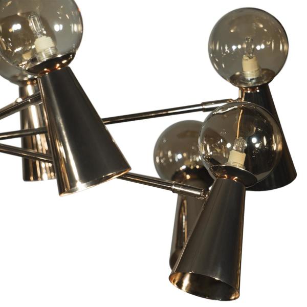 Люстра на штанге Halley 10046/10 Gold