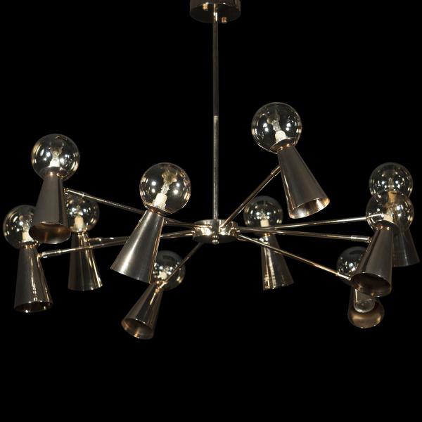 Люстра на штанге Halley 10046/10 Gold