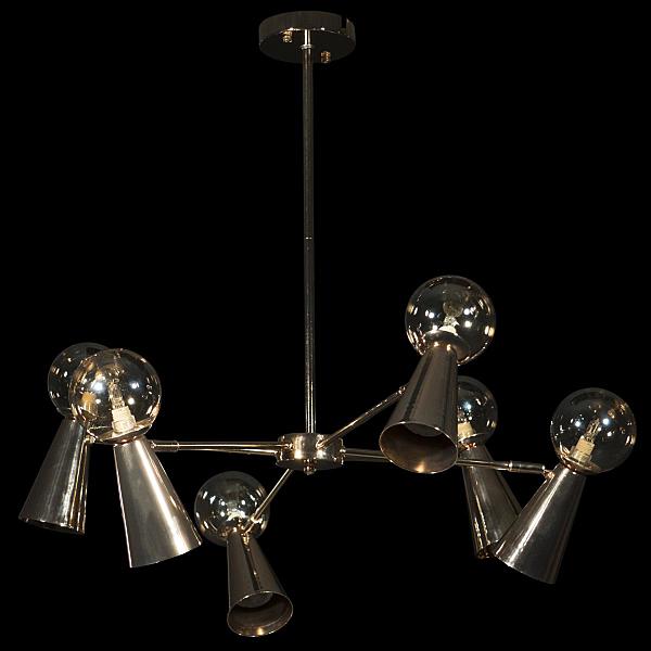 Люстра на штанге Halley 10046/6 Gold