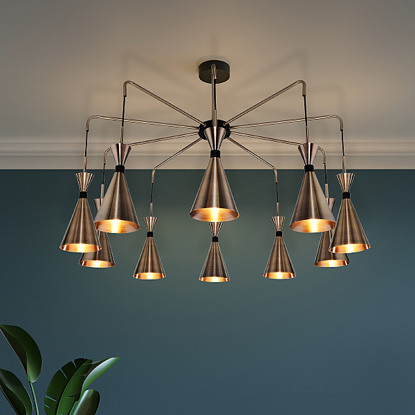 Потолочная люстра Glustin 316/10 Smart