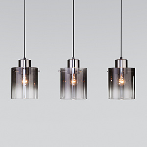 Светильник подвесной Trim 50227/3 дымчатый