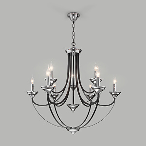 Подвесная люстра Lazzaro 60098/9 хром