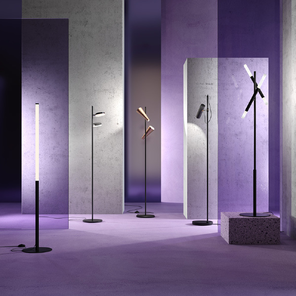 Торшер Vigo MOD070FL-02B