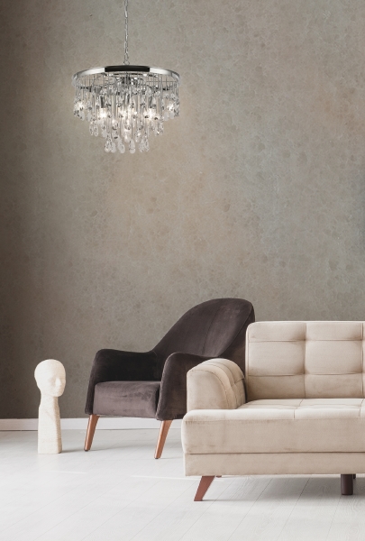 Подвесная люстра Linn MOD091PL-05CH
