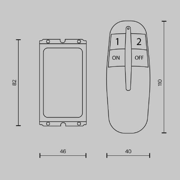 Пульт к светодиодной ленте Пульты для управления освещением MRC002B