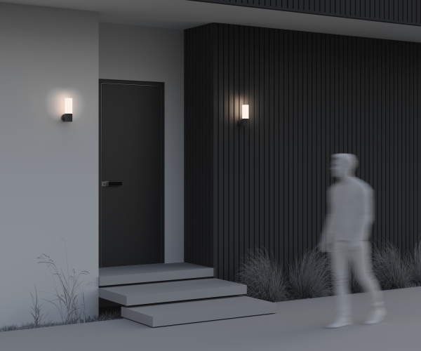 Уличный настенный светильник Willis O418WL-01B