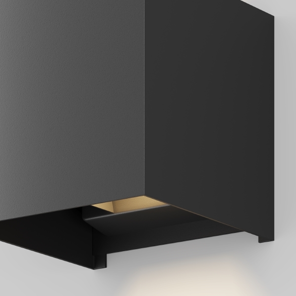 Уличный настенный светильник Fulton O572WL-L20B3K