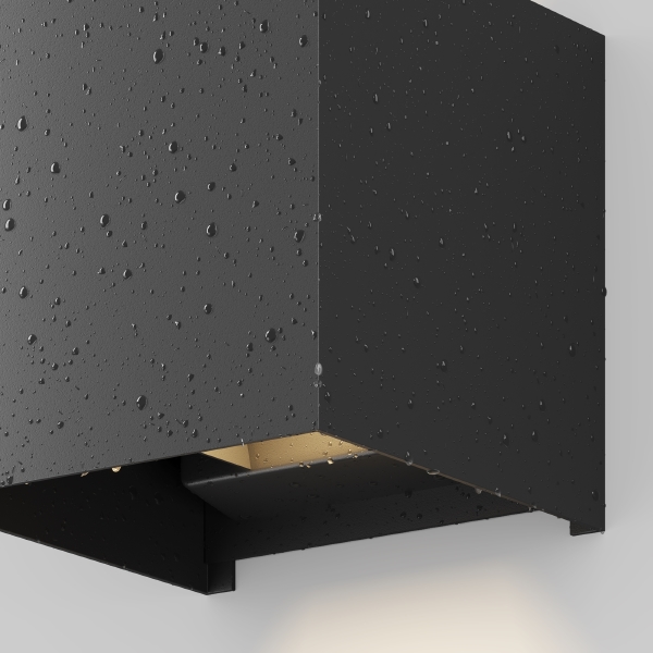 Уличный настенный светильник Fulton O572WL-L20B3K