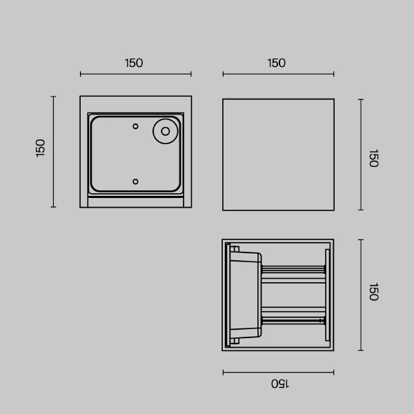 Уличный настенный светильник Fulton O572WL-L20B3K