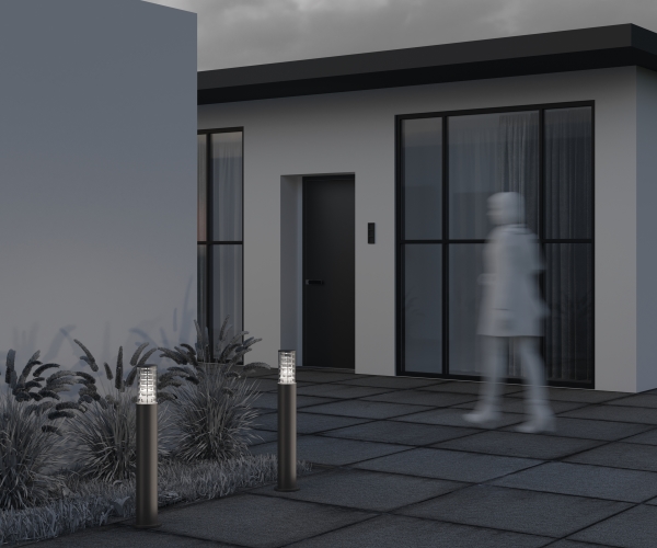 Уличный наземный светильник Bronx O576FL-01GR1