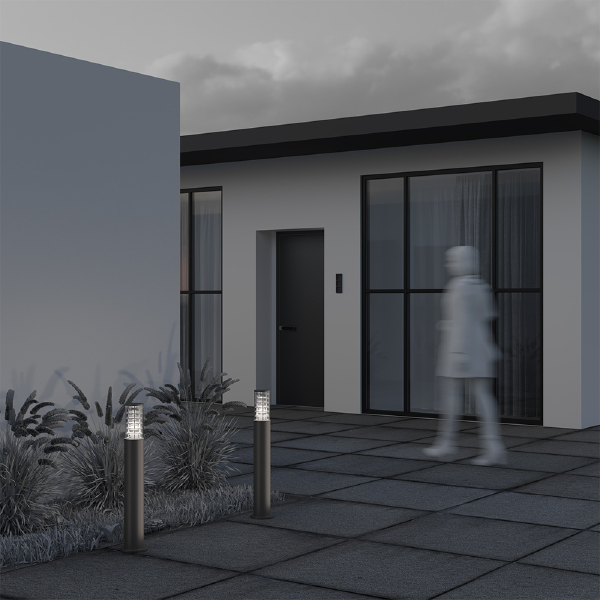 Уличный наземный светильник Bronx O576FL-01GR1