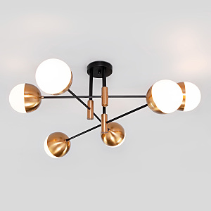 Потолочная люстра Nuvola 70129/6 латунь