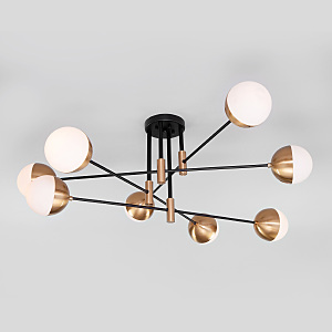 Потолочная люстра Nuvola 70129/8 латунь